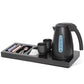 Bentley Xanthic standard matt black welcome tray with kettle