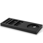 Bentley Xanthic standard wooden welcome tray in matt black
